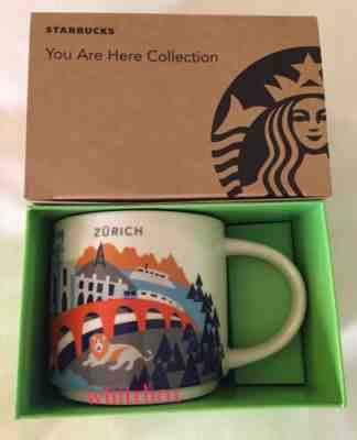 Starbucks Zurich Switzerland YAH Mug Coffee Cup Alps Lion New You Are Here Swiss - Sold on eBay Dec, 30th 2018 for $57.99