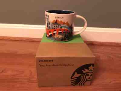 Starbucks Zurich Switzerland YAH Mug Coffee Cup Alps Lion New - Sold on eBay Dec, 23rd 2018 for $36.99