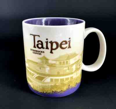 Starbucks Coffee Global Icon City Collector Series TAIPEI Mug Cup 16 oz Taiwan - Sold on eBay Feb, 10th 2019 for $25.00