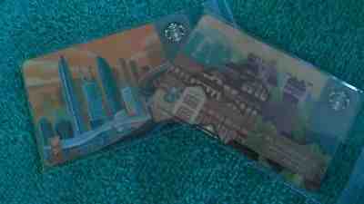 TWO STARBUCKS CHINA CITY Gift Cards -- Both PIN Covered & Mint US Seller - Sold on eBay Feb, 12th 2019 for $13.50