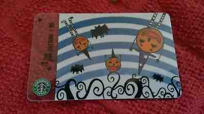 STARBUCKS Taiwan Happy Halloween Gift Card 2009 Hardest to Find US Seller - Sold on eBay Feb, 11th 2019 for $36.88