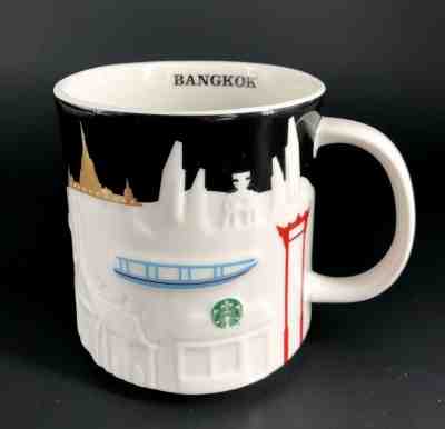 Starbucks Coffee Relief Global Icon Collector Series BANGKOK Mug Cup Thailand - Sold on eBay Feb, 2nd 2019 for $45.00