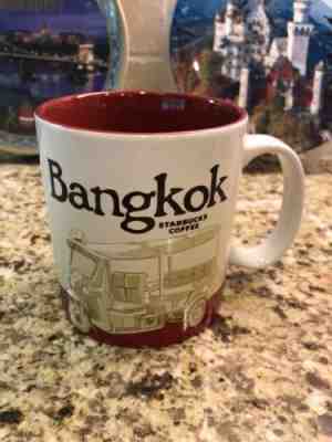City Starbucks Coffee Mug Cup Global Icon Bangkok 16oz - Sold on eBay Dec, 30th 2018 for $45.00