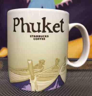 STARBUCKS RELIEF GLOBAL ICON SERIES PHUKET THAILAND COFFEE  CUP/MUG 16OZ - Sold on eBay Dec, 28th 2018 for $27.99