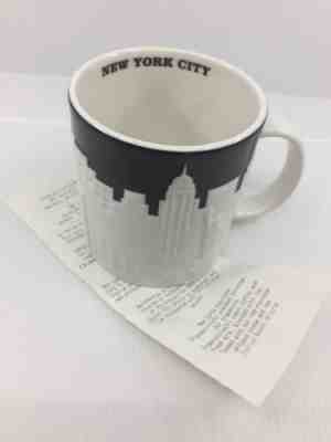 STARBUCKS NEW YORK NYC Skyline TAXI Relief (16oz) COLLECTOR MUG CUP *NEW in BOX! - Sold on eBay Feb, 14th 2019 for $24.94
