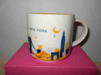 2014 STARBUCKS MINT! NEW YORK CITY FIRST ISSUE YOU ARE HERE COFFEE MUG - Sold on eBay Feb, 11th 2019 for $19.99