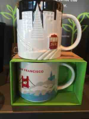 Original 2012 Starbucks San Francisco Collector Series & You are here City Mugs - Sold on eBay Feb, 14th 2019 for $39.99