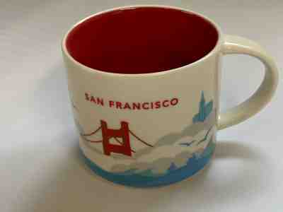 Starbucks Mug Coffee Cup San Francisco You Are Here Collection NEW with sticker - Sold on eBay Feb, 11th 2019 for $22.99