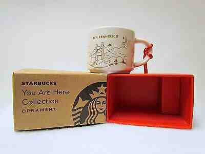 Starbucks San Francisco You Are Here Ornament - Sold on eBay Feb, 10th 2019 for $19.49