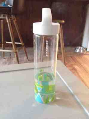 Starbucks Water Bottle Glass 18.5 fl oz You are Here Seattle Glass YAH HTF Ltd - Sold on eBay Feb, 13th 2019 for $17.95