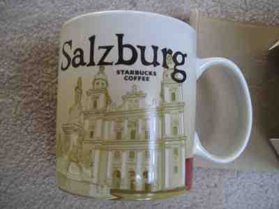Starbucks Global Icon Coffee Mug 2015 Salzburg Austria NWT  - Sold on eBay Jan, 15th 2019 for $49.99