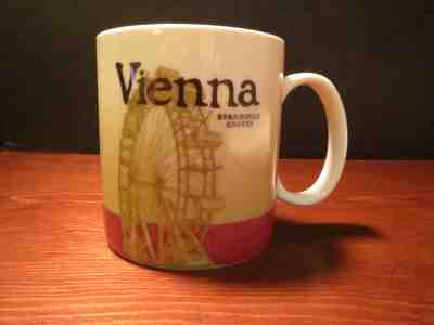 Starbucks Vienna Austria Global Icon Series Coffee Mug 16 oz 2011 - Sold on eBay Jan, 10th 2019 for $34.99