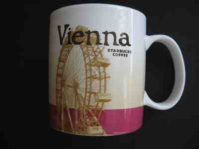 Starbucks Vienna Austria Global Icon Series Coffee Mug 16 oz 2014 - Sold on eBay Dec, 25th 2018 for $40.00