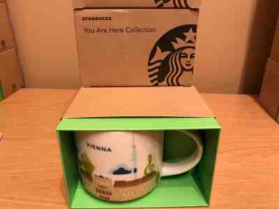 Starbucks YAH/You Are Here Vienna 14 oz Mugs, NIB - Sold on eBay Dec, 9th 2018 for $38.95
