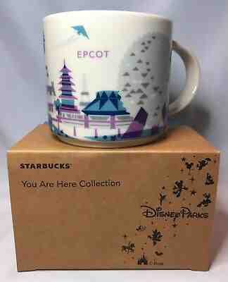 Discontinued Starbucks EPCOT Purple Monorail 2015 You Are Here Mug - NIB / NOS - Sold on eBay Feb, 12th 2019 for $250.00