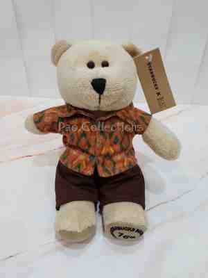 Starbucks Bearista Indonesia Batik Ikat Limited Edition RARE ~ DISCONTINUED - Sold on eBay Feb, 12th 2019 for $80.00