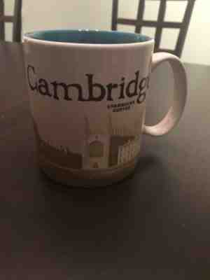 Starbucks Cambridge UK England Global Icon Mug DISCONTINUED NEVER USED - Sold on eBay Feb, 11th 2019 for $33.00