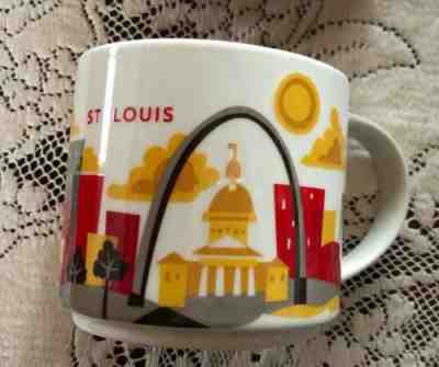 NEW in box Starbucks ST LOUIS You Are Here Collection Mug DISCONTINUED - Sold on eBay Feb, 11th 2019 for $14.50