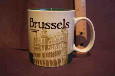 Starbucks City Mug Brussels, Belgium 16 Oz Mug Dated 2015  "USED" - Sold on eBay Jan, 26th 2019 for $24.99