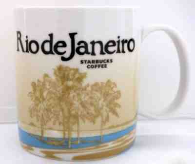 Rio De Janeiro Brazil Starbucks Icon Global Collector Series Coffee Tea Mug Used - Sold on eBay Feb, 9th 2019 for $14.99