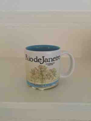 STARBUCKS DEMI TASSE RIO DE JANEIRO COFFEE CUP 2 1/2". VGC - Sold on eBay Jan, 10th 2019 for $5.80