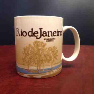 Starbucks Collectors Series 2011 Rio de Janeiro, Brazil 16 oz Mug. EUC. - Sold on eBay Dec, 19th 2018 for $11.60