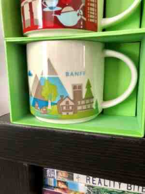 Starbucks Banff Canada Mug City State You Are Here Cup YAH New w box Coffee 14f - Sold on eBay Jan, 27th 2019 for $65.00