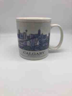Starbucks Mug 2006 City Skyline Calgary 18 Oz - Sold on eBay Feb, 3rd 2019 for $9.80