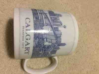 Starbucks 2007 Architect Series Mug Calgary Canada Collector Coffee Mug 18oz - Sold on eBay Jan, 1st 2019 for $6.50