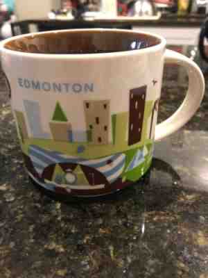 STARBUCKS EDMONTON Coffee Cup You Are Here Collection Mug 14oz NEW NO BOX CANADA - Sold on eBay Jan, 10th 2019 for $10.70