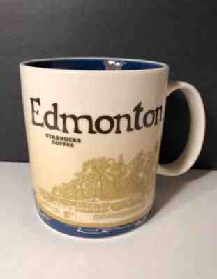 Starbucks Edmonton City Global Icon Series Collectors Coffee Mug 2012 16oz - Sold on eBay Jan, 2nd 2019 for $143.05