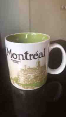 STARBUCKS Retired Global Icon MONTREAL CANADA Collector 16 Ounce Mug 2012 - Sold on eBay Jan, 27th 2019 for $35.00