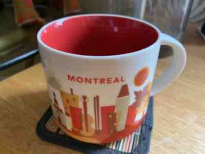Starbucks 2015 Montreal Mug Coffee 14 oz You Are Here Collection Ceramic Cup - Sold on eBay Jan, 7th 2019 for $21.00