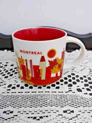 Starbucks Montreal Coffee Mug Version 1 You Are Here Collection 14Oz 2013 1st Ed - Sold on eBay Jan, 3rd 2019 for $50.00