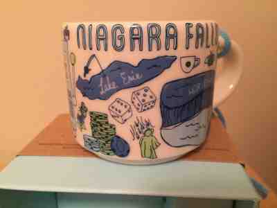 Starbucks NIAGARA FALLS BEEN THERE SERIES 2OZ ORNAMENT 2018 New In Box - Sold on eBay Feb, 5th 2019 for $22.99