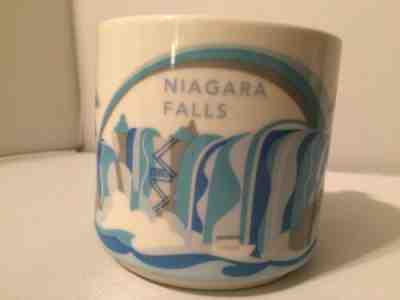 STARBUCKS YOU ARE HERE 2013 NIAGARA FALLS COFFEE CUP MUG w/ STICKER * MINTY ! - Sold on eBay Feb, 1st 2019 for $27.00