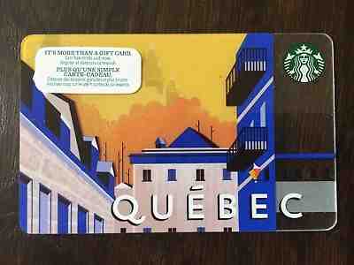 STARBUCKS 2014 QUEBEC CANADA - Gift Card - New - No Value - Sold on eBay Feb, 4th 2019 for $1.75