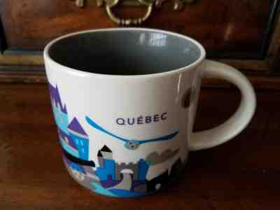 Starbucks "YOU ARE HERE" Collection / QUEBEC / RETIRED / City Mug - EUC - Sold on eBay Feb, 2nd 2019 for $23.99