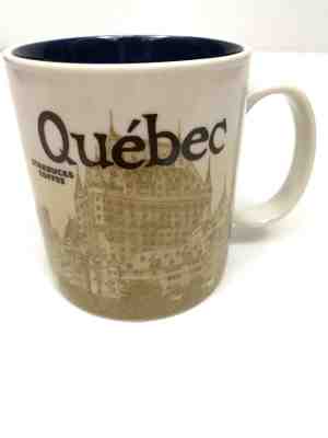 Quebec Starbucks 2012 Global Icon Collectors Series 16 oz Ceramic Coffee Mug NWT - Sold on eBay Jan, 22nd 2019 for $30.00