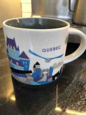 Starbucks You are Here Collectors Mug: QUEBEC 14fl Oz - Sold on eBay Jan, 12th 2019 for $9.95