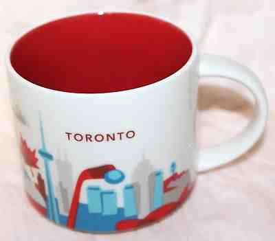 STARBUCKS YOU ARE HERE COLLECTION 14OZ CERAMIC TORONTO COFFEE & TEA MUG NO BOX - Sold on eBay Feb, 4th 2019 for $12.99