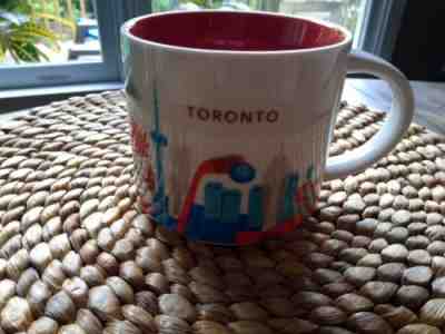 Starbucks Toronto Canada You Are Here Coffee Mug Cup YAH Collection Used 14oz - Sold on eBay Jan, 30th 2019 for $10.00