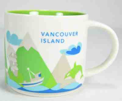 Starbucks Vancouver Island Edition You Are Here Collection Coffee Mug 14 oz - Sold on eBay Feb, 6th 2019 for $19.99