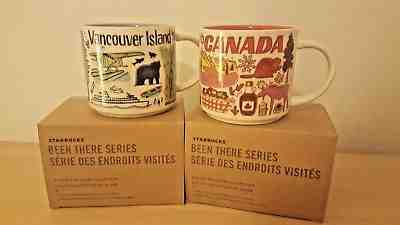 Starbucks Been There Series Vancouver Island AND Canada (2MUGS) Set NWT - Sold on eBay Feb, 5th 2019 for $58.00