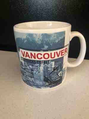 Uncommon Starbucks Vancouver Coffee Mug circa 1999, Native American - Sold on eBay Feb, 4th 2019 for $8.00