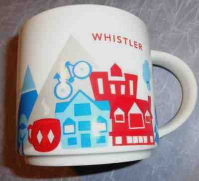 NEW Starbucks You Are Here YAH Collection- Whistler 14oz Mug 2015 - Sold on eBay Feb, 11th 2019 for $26.99
