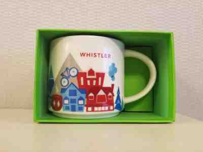 New Starbucks Whistler You Are Here (YAH) Collection Mug 14 Fl Oz - Sold on eBay Jan, 23rd 2019 for $30.00
