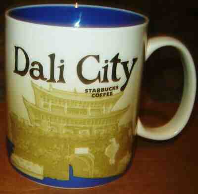 DALI CITY STARBUCKS CHINA COFFEE CUP MUG GLOBAL ICON COLLECTOR SERIES 16 OZ - Sold on eBay Dec, 13th 2018 for $20.00