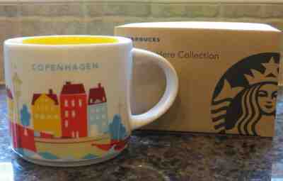 NWT Starbucks COPENHAGEN Denmark You Are Here YAH Collector Series Mug with SKU  - Sold on eBay Dec, 18th 2018 for $49.99