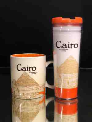 Starbucks Mug & Tumbler Cairo Egypt - Sold on eBay Feb, 1st 2019 for $55.00
